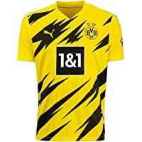 Los mejores  - PUMA 1a Equipación 20-21 Replica Borussia Dortmund BVB Hombre_ Camiseta Hombre